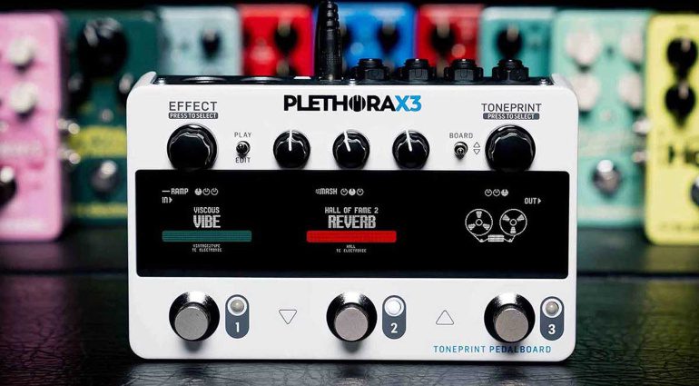 TC Electronic PLETHORA X3 smaller, yet still feature packed TC Electronic PLETHORA X3 smaller, yet still feature packed