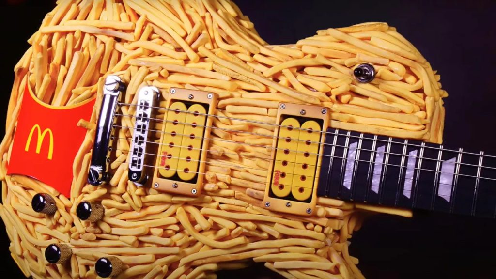 McDonald's Fries Guitar