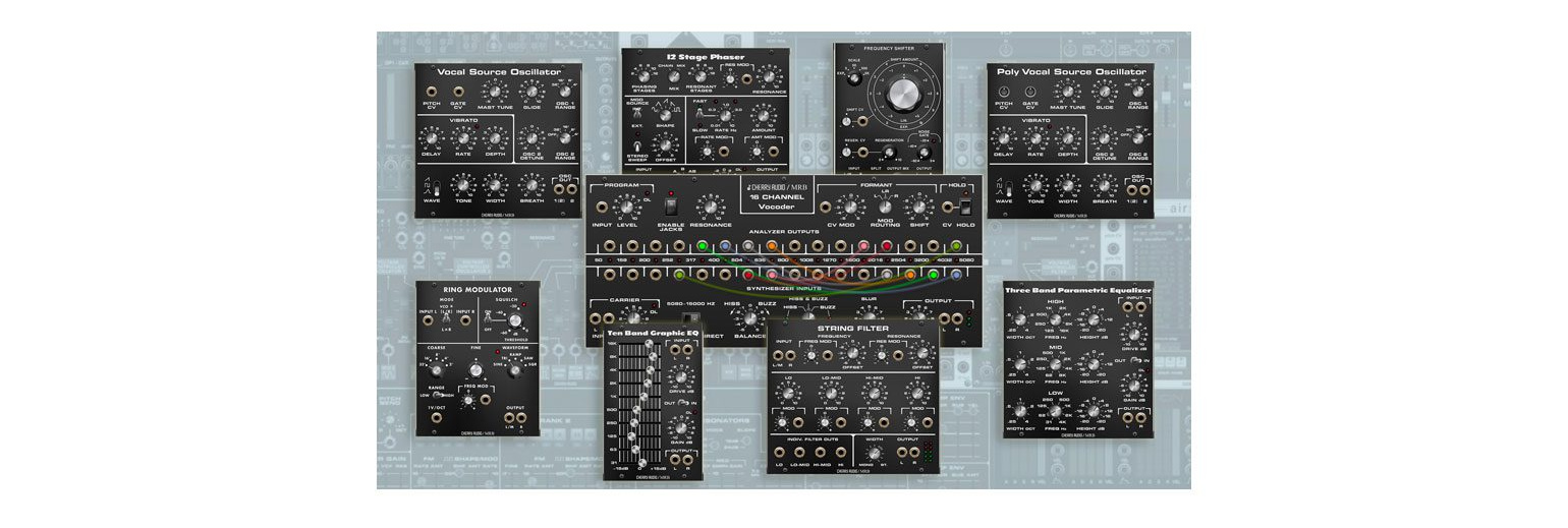 Midweek Modular The Godfather, DIY mixers & voltage controlled LFOs