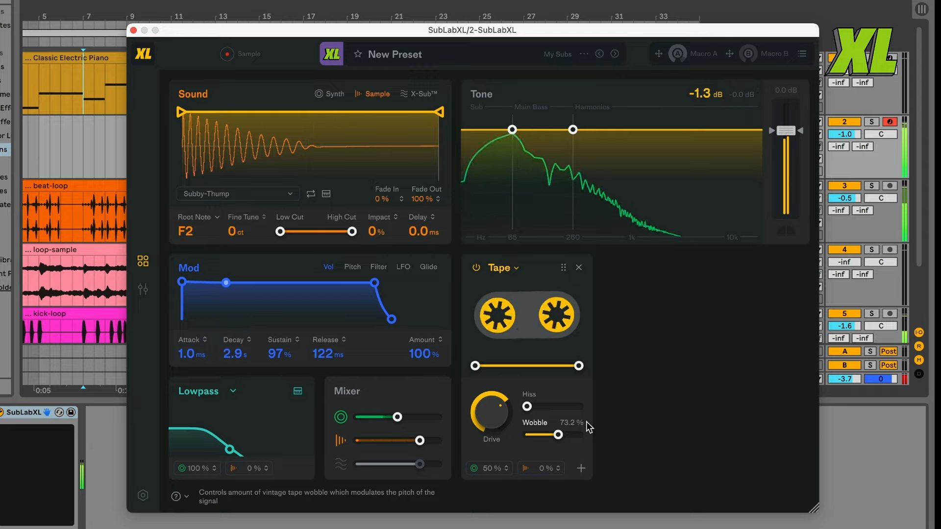 Future Audio Workshop SubLab XL