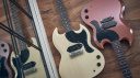Harley Benton DC-60 in Heather Poly Mist and Polaris White