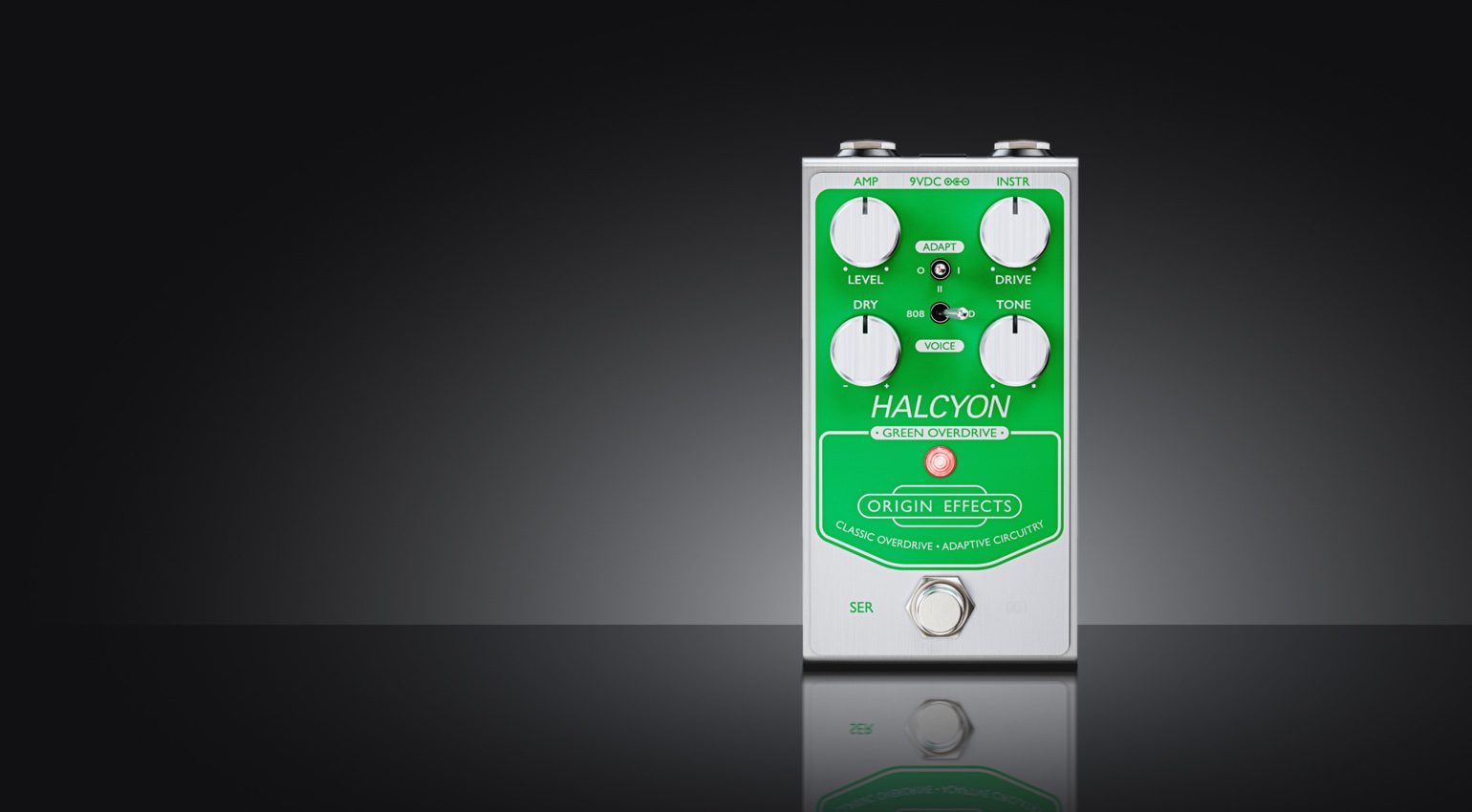 Origin Effects Halcyon Green Overdrive a refined TS808? - gearnews.com