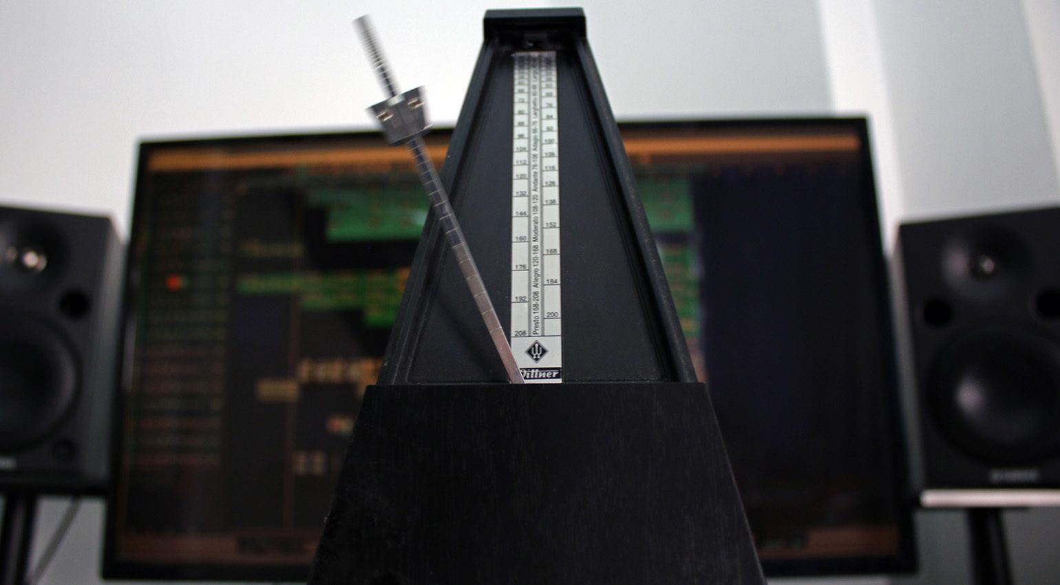Practice with a metronome