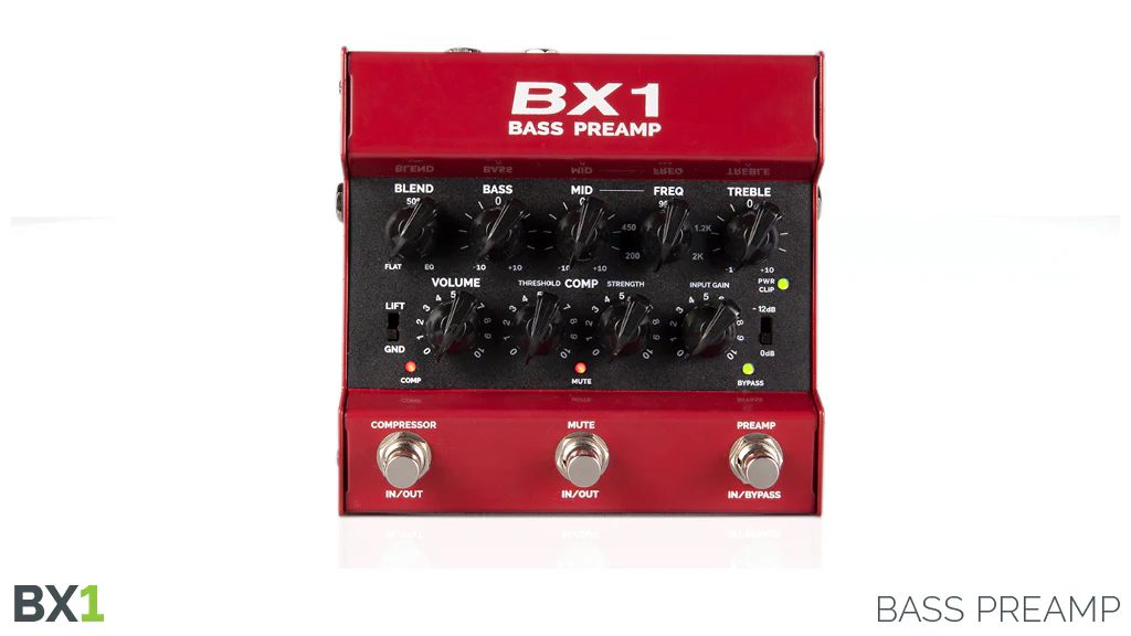 Carvin BX1 bass preamp