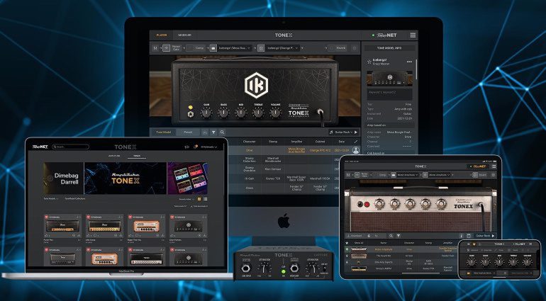 IK Multimedia AmpliTube TONEX: AI tone capture IK Multimedia AmpliTube TONEX: AI tone capture