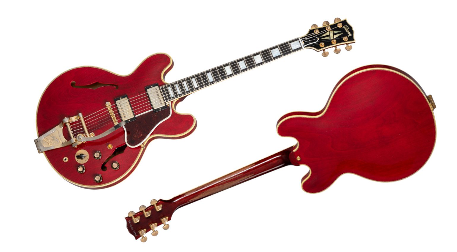 Llavero de guitarra Gibson Custom Es-335 Noel Gallagher Oasis 