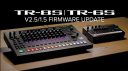 TR-8S and TR-6S firmware update