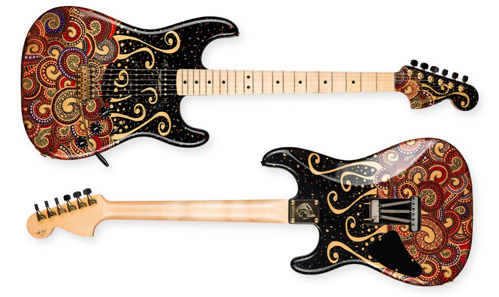 Fender Custom Shop Ken Stratocaster Paisley Fantasy