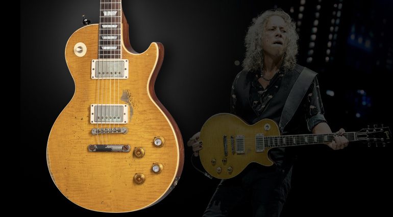 Gibson Kirk Hammett Greaney Les Paul