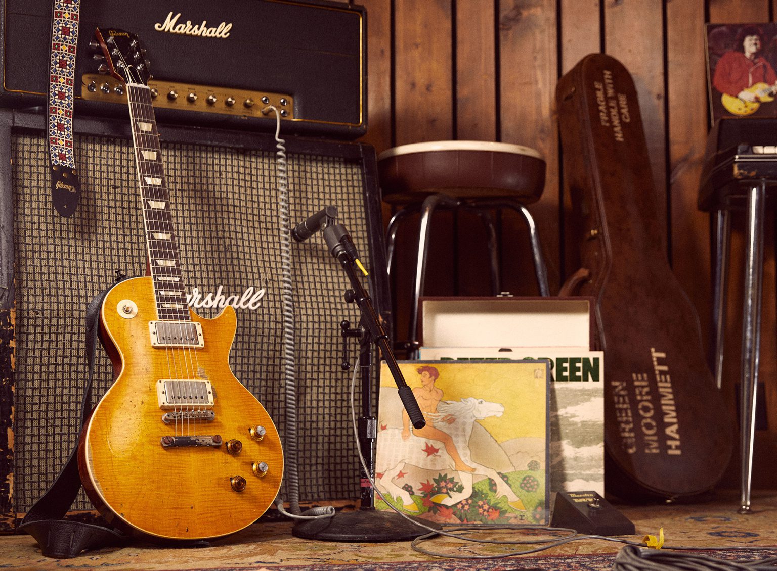 Gibson Kirk Hammett Greeny Les Paul announced - gearnews.com