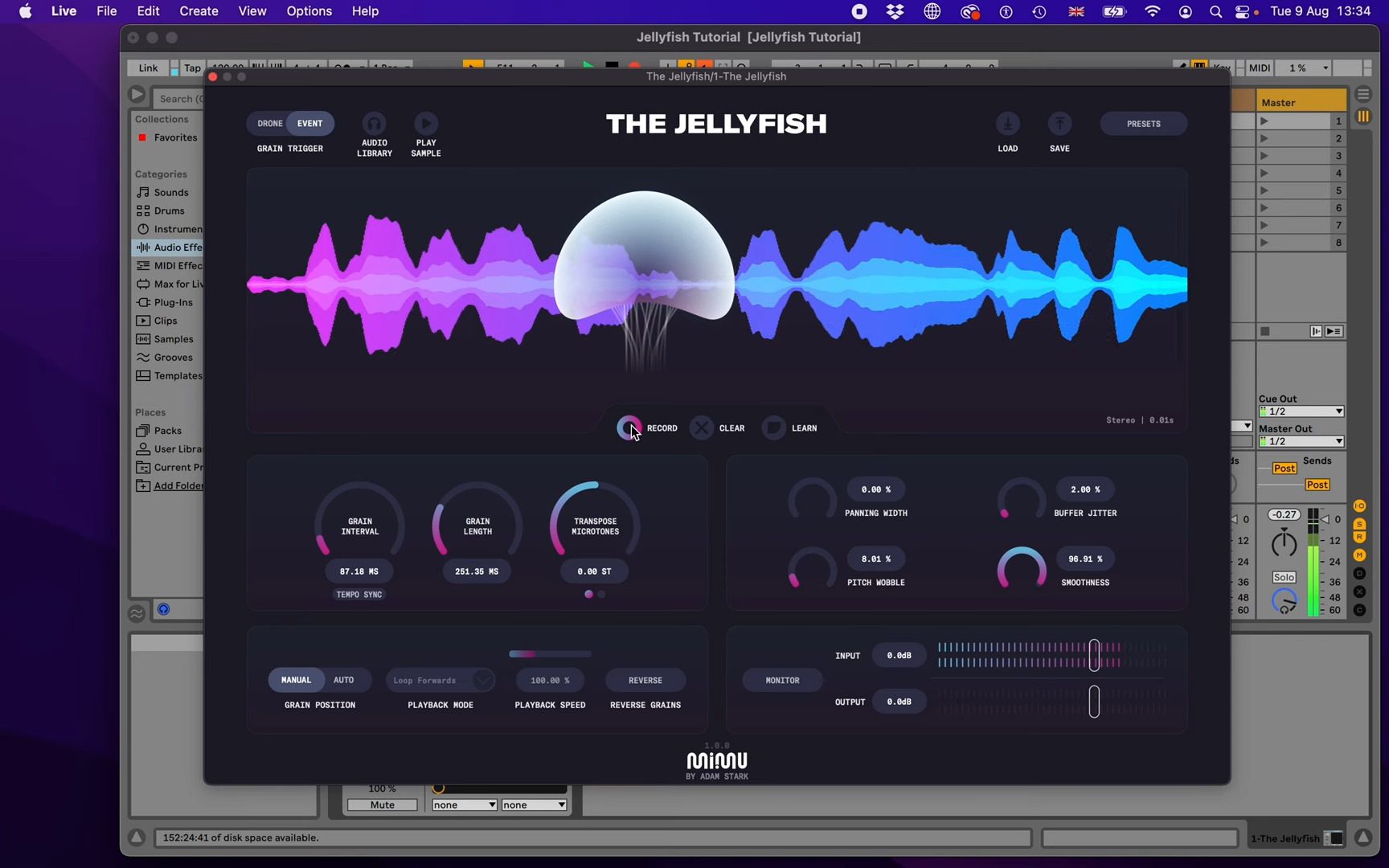 Jellyfish in Ableton Live