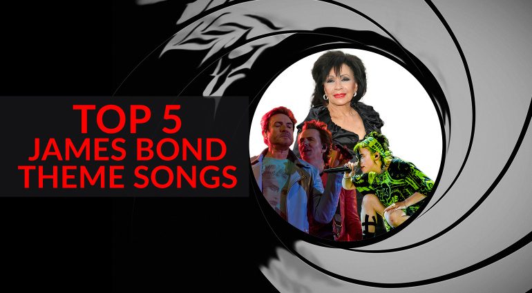 Top 5 James Bond theme songs