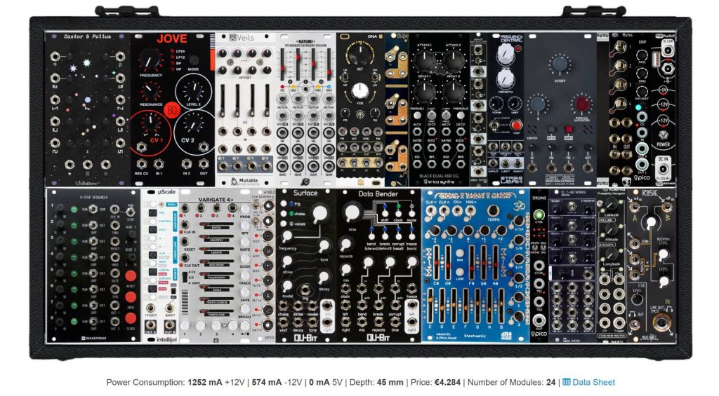 Example of a modular grid