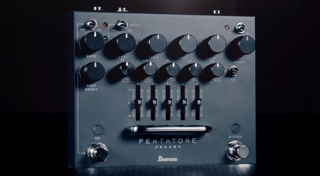 Ibanez Pentatone Preamp allows you to sculpt your drive tones