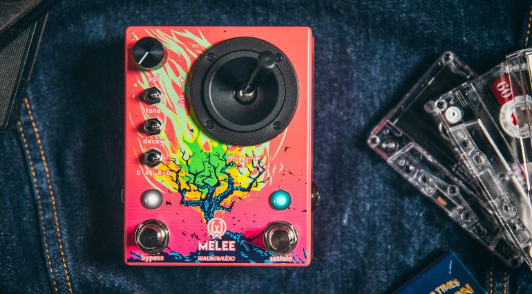 Walrus Audio Melee Wall of Noise: Shoegaze pedal with a joystick?