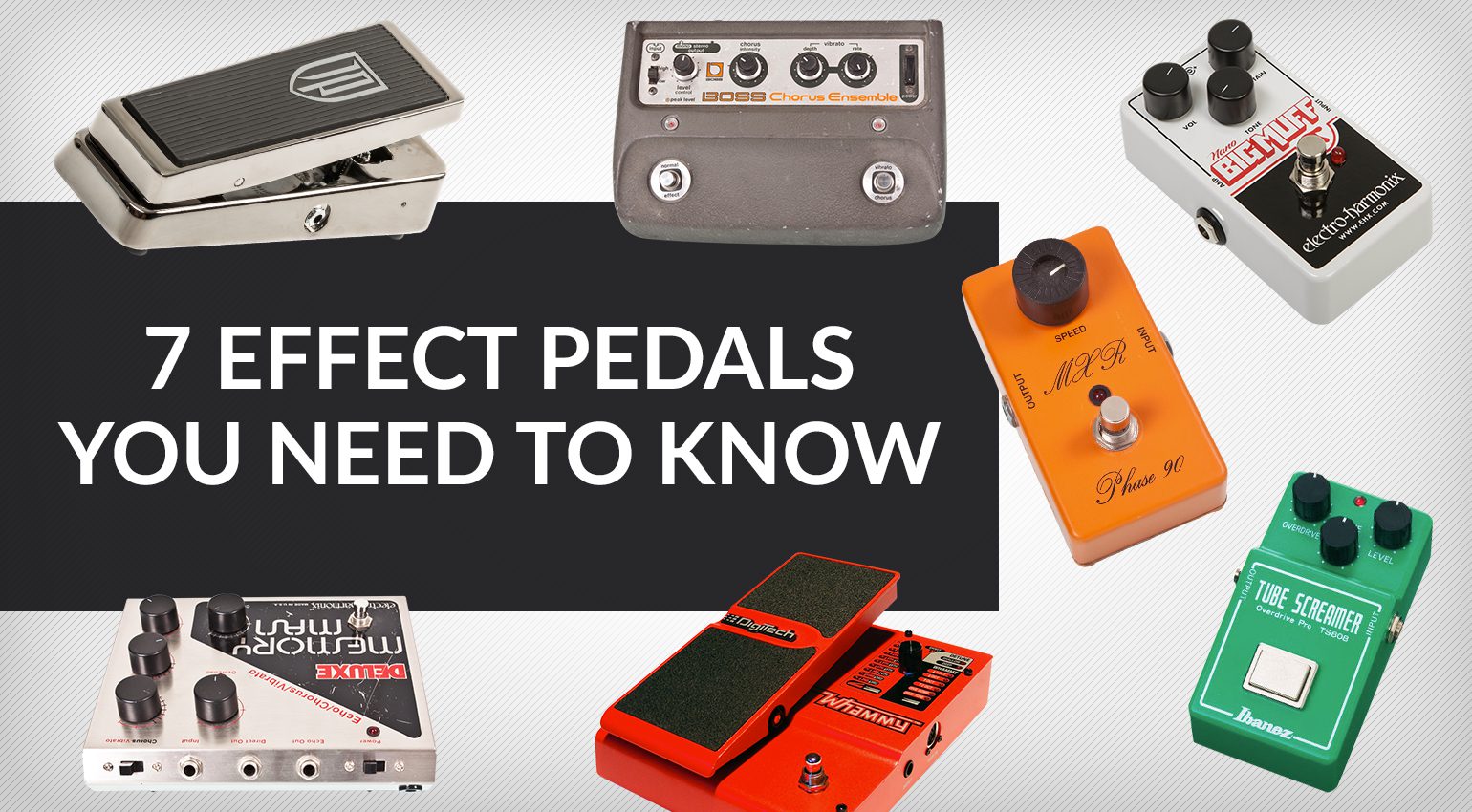 boss guitar foot pedals