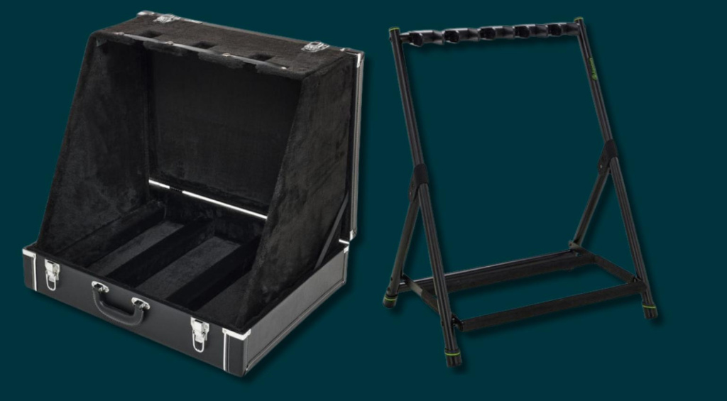 Los mejores soportes para guitarra para todos los bolsillos: Multistand · Fuente: Thomann