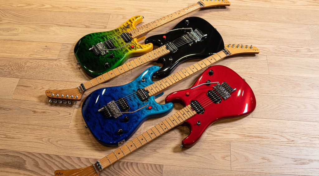 La familia EVH 5150 DX · Fuente: EVH Gear