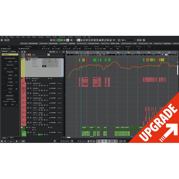 Steinberg Nuendo 15 Upgrade from version 14